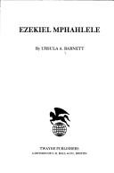 Cover of: Ezekiel Mphahlele by Ursula A. Barnett