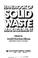 Cover of: Handbook of solid waste management