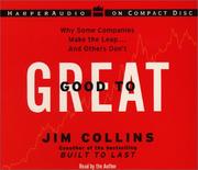 Cover of: Good to Great CD by Jim Collins