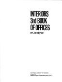 Cover of: Interiors 3rd book of offices