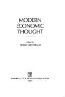 Cover of: Modern economic thought