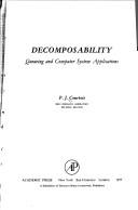 Decomposability by Pierre Jacques Courtois