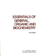 Cover of: Essentials of general, organic and biochemistry by Joseph Isaac Routh