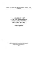 Cover of: bibliography of collective bargaining in hospitals and related facilities, 1972-1974 | William A. Rothman