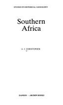 Cover of: Southern Africa