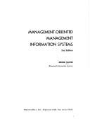Cover of: Management-oriented management information systems by Jerome Kanter