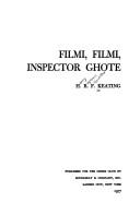 Cover of: Filmi, filmi, Inspector Ghote by H. R. F. Keating