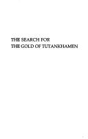Cover of: The search for the gold of Tutankhamen