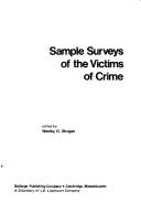 Cover of: Sample surveys of the victims of crime