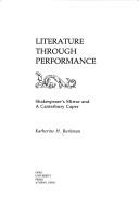 Cover of: Literature through performance