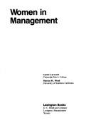 Cover of: Women in management by Laurie Larwood