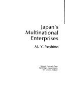 Cover of: Japan's multinational enterprises