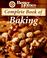 Cover of: Complete book of baking