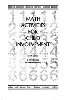 Cover of: Math activities for child involvement