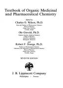 Cover of: Textbook of organic medicinal and pharmaceutical chemistry