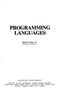 Programming languages by Allen B. Tucker, Robert Noonan