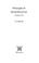 Cover of: Principles of social structure