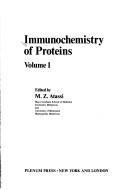 Cover of: Immunochemistry of proteins