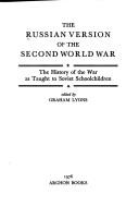 The Russian version of the Second World War by Graham Lyons
