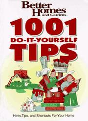 Cover of: 1001 do-it-yourself tips. by 