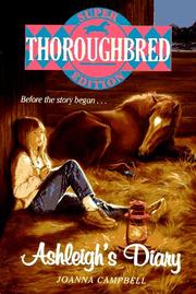 Cover of: Ashleigh's Diary (Thoroughbred Super) by Joanna Campbell