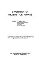 Evaluation of proteins for humans