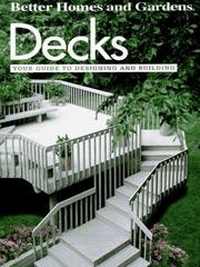 Cover of: Decks: your guide to designing and building.