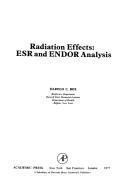 Radiation effects by Harold C. Box