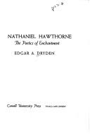 Cover of: Nathaniel Hawthorne: the poetics of enchantment