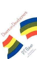 Cover of: Dissent on development