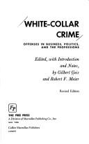 Cover of: White-collar crime by Gilbert Geis