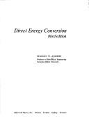 Cover of: Direct energy conversion by Stanley W. Angrist