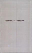 Investment in Empire by Daniel Thorner