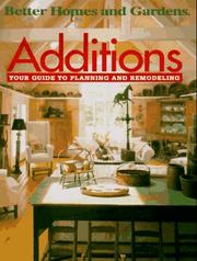 Cover of: Additions: your guide to planning and remodeling