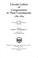 Cover of: Circular letters of Congressmen to their constituents, 1789-1829