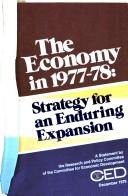 Cover of: economy in 1977-78 | Committee for Economic Development.