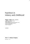 Cover of: Nutrition in infancy and childhood by Peggy L. Pipes