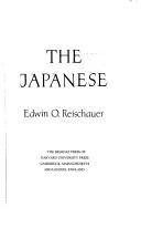Cover of: The Japanese by Edwin O. Reischauer