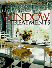 Cover of: Window Treatments by Better Homes and Gardens