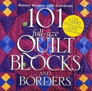 Cover of: 101 full-size quilt blocks and borders