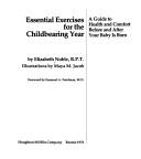 Essential exercises for the childbearing year by Elizabeth Noble