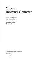Cover of: Yapese reference grammar