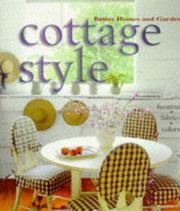 Cover of: Cottage style | 