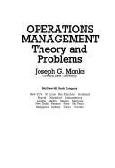 Cover of: Operations management by Joseph G. Monks