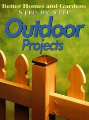 Cover of: Step-by-step outdoor projects.