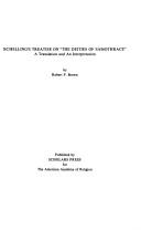 Schelling's treatise on "The deities of Samothrace" by Brown, Robert F.