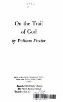 Cover of: On the trail of God