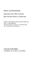 Shapes of the voice by Bert Schierbeek