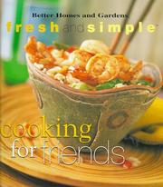 Front cover of Cooking for friends by Unknown