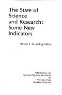 Cover of: The State of science and research: some new indicators